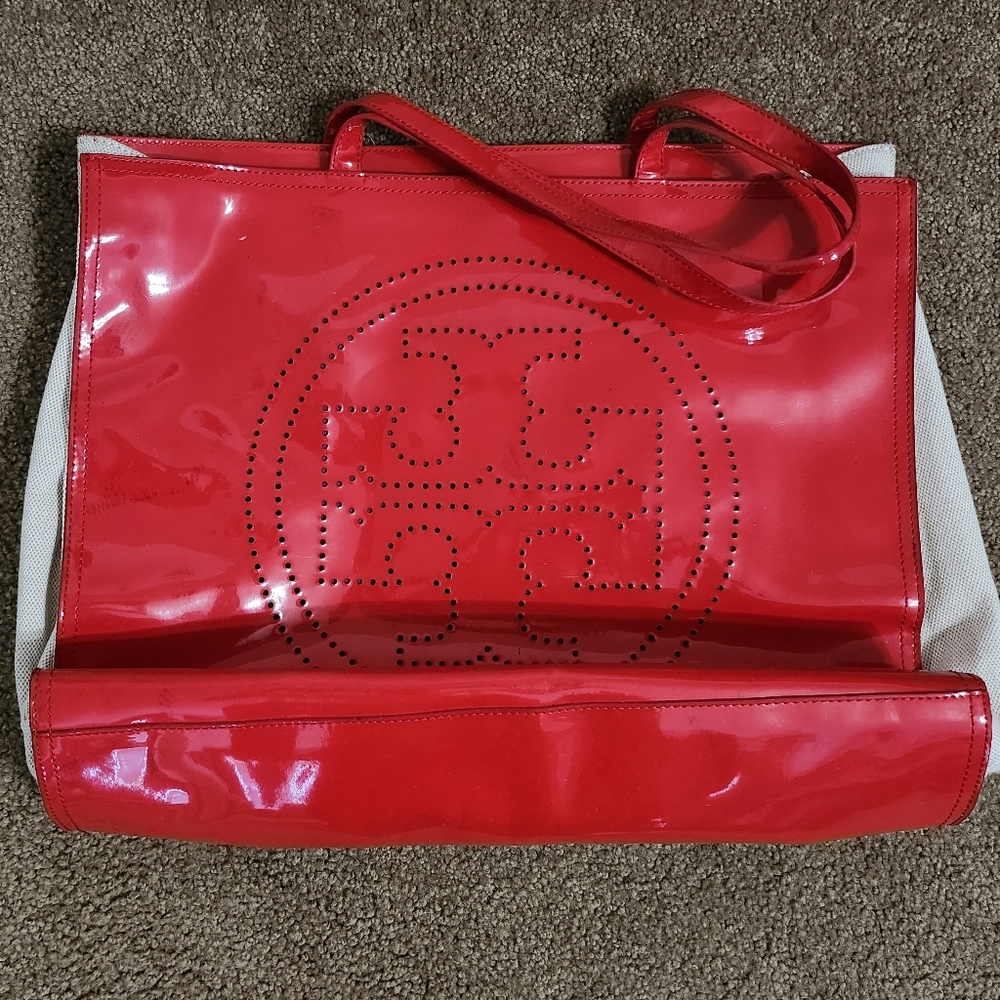Red Tory Burch handbag